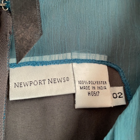 Blue & Purple Formal Dress Size 2 - Picture 7 of 10